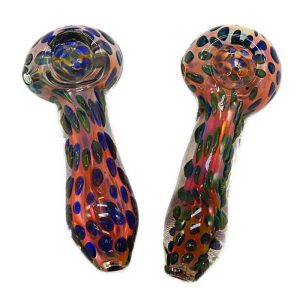 BP1201 Hand Pipe 4in Gold Fumed