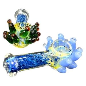 Mushroom With Art Heavy Duty Hand Pipe