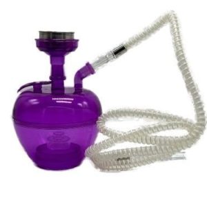 9in Plastic Apple Travel Hookah