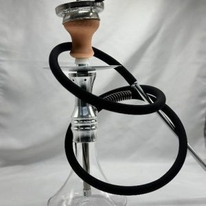 16in Metal Hookah With Silicon Hose