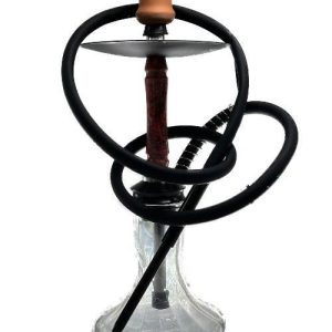 16in Metal Hookah With Silicon Hose