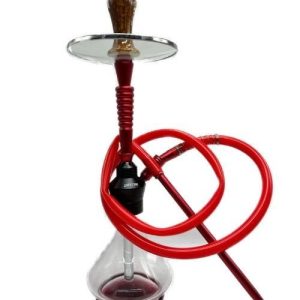19in 1 Hose Hookah W/ Glass Tray