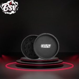Grav Hemp Plastic 2-Piece Grinder