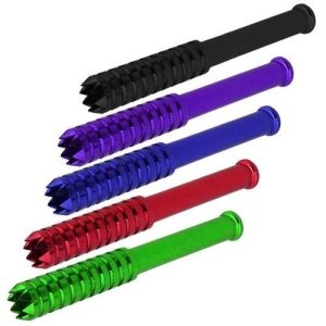 Metal Chillum Hand Pipe With Teeth