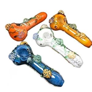 Flower Art 4" Hand Pipe
