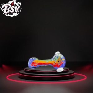 Snake Art And Frit Mini Hand Pipe