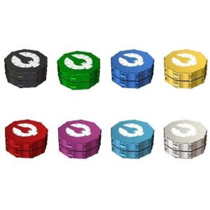 Phoenician Grinder 2 Piece Large Red