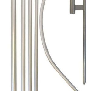 15ft Windless Pole (With Ground Spike) 6pc Kit