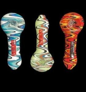 Muda Hand Pipe Mini Swirl W/Screen