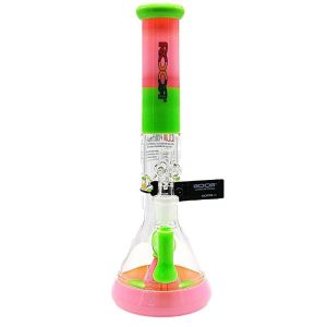 ROOR® TECH MINI FIXED 14" 45X5 BEAKER PINK & MILKY COLOR