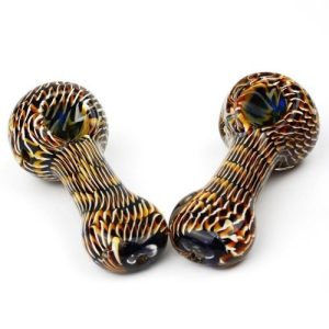 Pink Glass Color Tube Hand Pipe