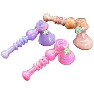 Double Blown Splash Color Bubbler