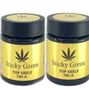 Sticky Green 2.5g Top Shelf THC-A Flower Silver Haze Sativa