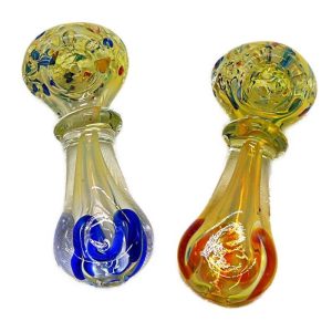 TR9210 Hand Pipe Sparking Cracked Color w/ Rim Silver Changing