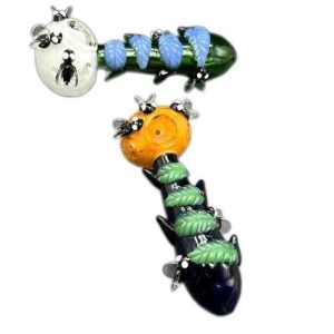 Leaf on Black Body With Honey Comb 5in Art