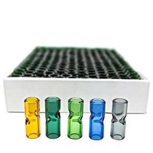 Bulk Glass Tip Tray 200/Tray Blue